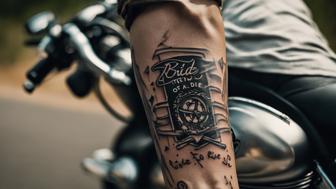 Die ride or die tattoo bedeutung: Symbolik und warum es Freundschaft feiert