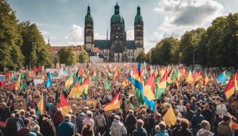 Hunderte protestieren in Magdeburg gegen Einschnitte in der Behindertenhilfe